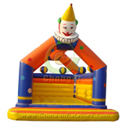 inflatable clown bouncer